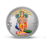 LORD MURUGAN 999.9 PURITY 20 GM SILVER COIN