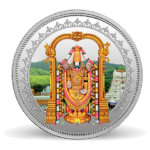 Lord Balaji 10 GRAMS Silver Coin