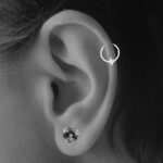 925 Pure Silver Designer Antique Hoop For Both Teen & Girls