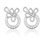 Crafted Round Shape Design Studded Earring For Teen & Ladies