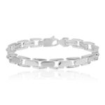 925 Sterling Silver Chain Bracelet For Boys & Men
