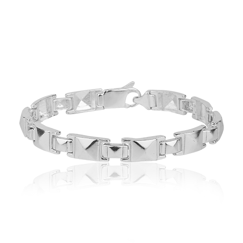 925 Sterling Silver Chain Bracelet For Boys & Men - Forever Silver