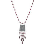 925 Sterling Silver Antique Pandent Necklace for Teen and Women
