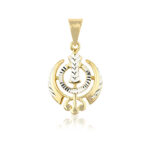 Whayeguruji Symbol Gold Polished Beautifully Designed Pendent