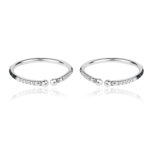 925 Sterling Silver Nazariya Baby Bangles For Kids