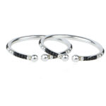 925 Sterling Silver Nazariya Baby Bangles For Kids