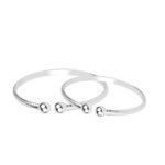 925 Sterling Silver Baby Bangles For Kids