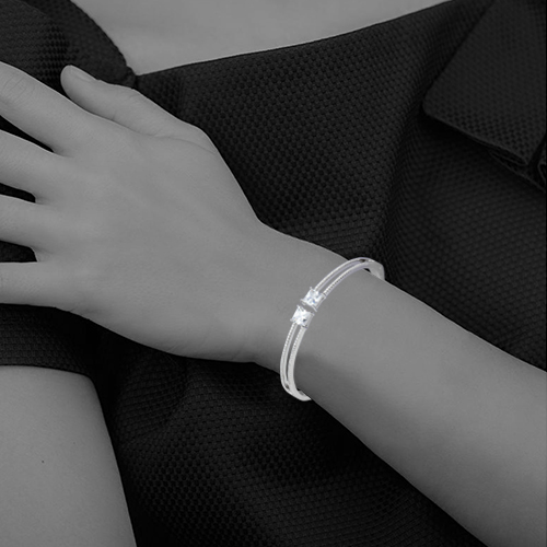 Single Line Pearls Of Joy Bracelet – The Chandi Studio