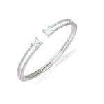 Korean Silver Adjustable Bracelet For Teens & Women