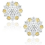 925 Sterling Silver Floral Designed Crafted Earring For Girls & Women