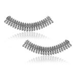 Beautifully Designed Oxidized Silver Studded Anklets For Girls & Ladies