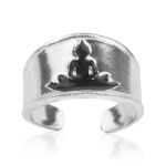 BHUDHA Shape Design Thumb Ring For Men & Women