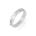 Beautifully Crafted 925 Sterling Silver Band For Girls & Ladies