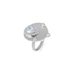 Beautifully Designed 925 Sterling Silver Ring For Both Girls And Ladies