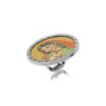 QUEEN Designed Oxidized Cocktail Ring Pure 925 Silver For Girls & Ladies