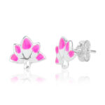 Flower Shaped Designer 925 Sterling Silver Studs For Girls & Ladies