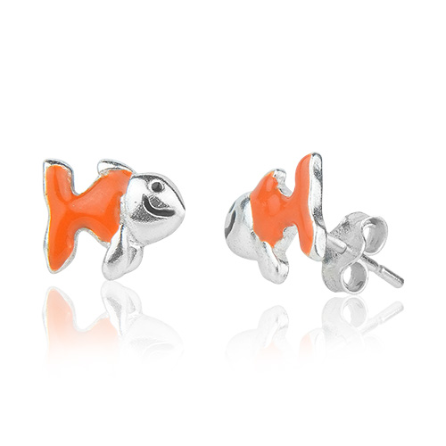 Sterling Silver Fish Earrings from Peruvian Animal Jewelry - Smart Fish |  NOVICA