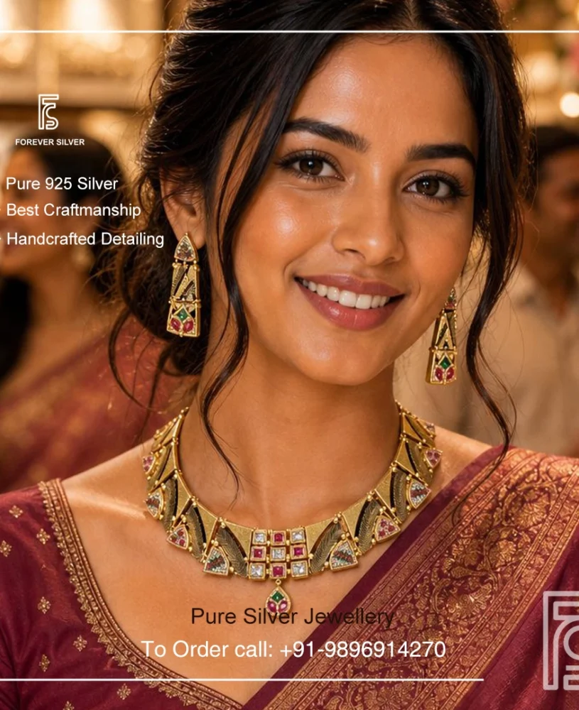Royal Heritage Temple Style Necklace Set